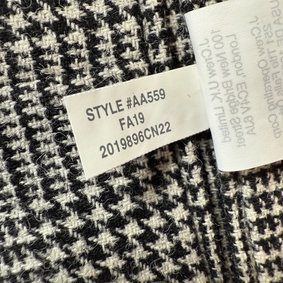 NWT J.Crew Factory Thompson Blazer Mens 42 Wool Houndstooth Suit Jacket AA559 - Picture 5 of 9
